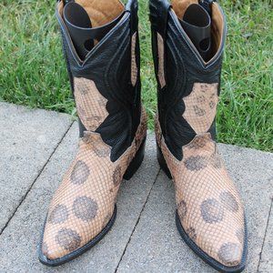 Unknown maker Anaconda men's cowboy boots size 8.5 EE.